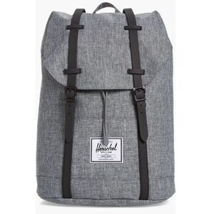 Herschel Supply Co.‎ "Retreat' Little America Backpack, Gray/Black NWT